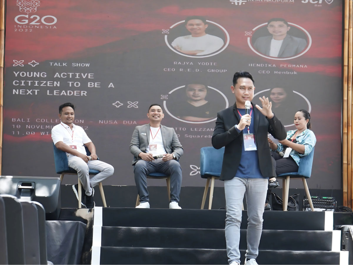 Our CEO at G20 Event in Nusa Dua Bali
